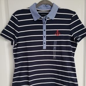 Tommy striped collared shirt